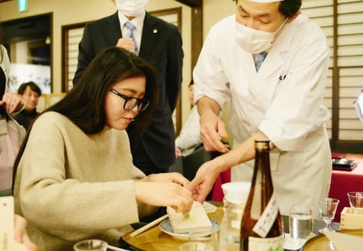 わさびおろし体験
